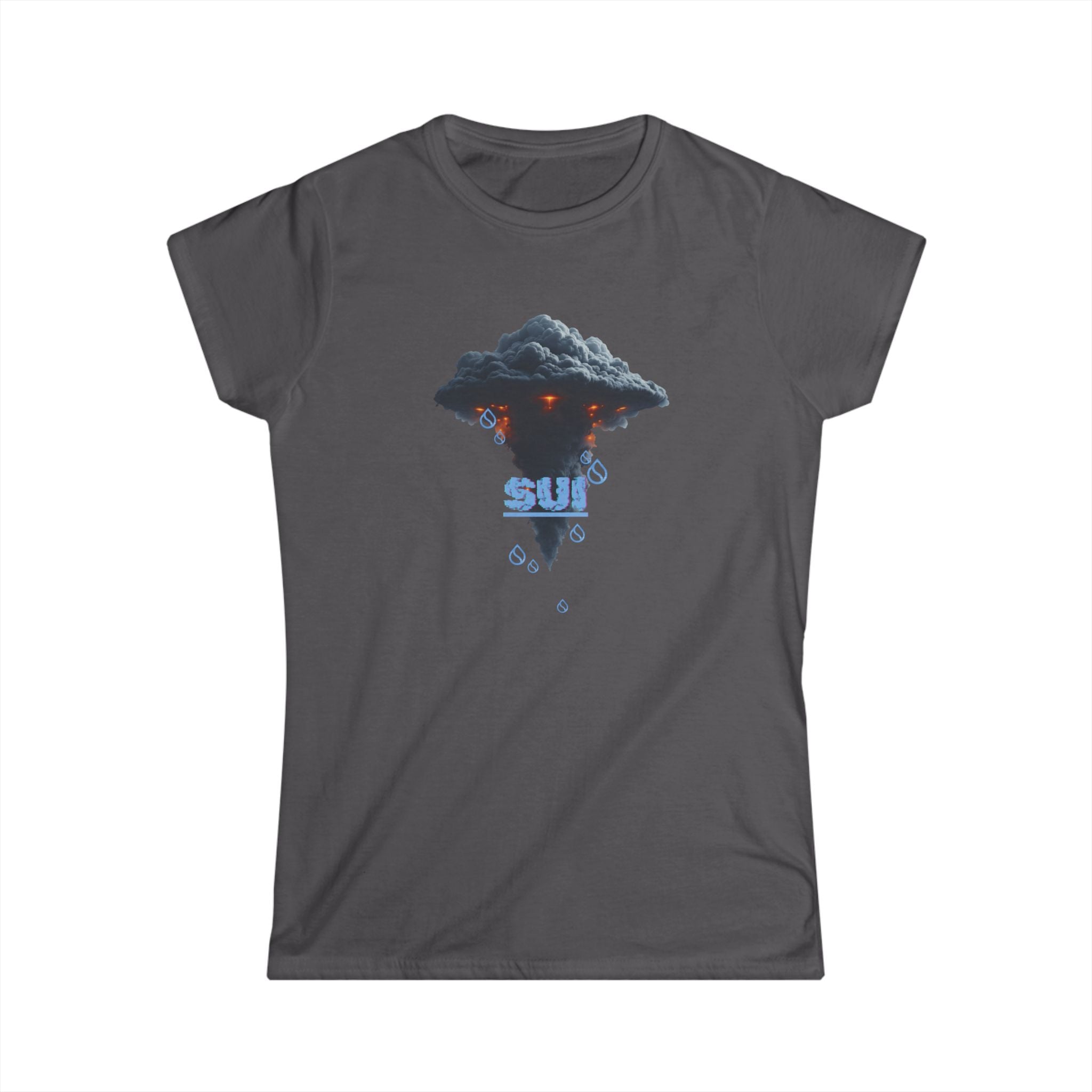 SUI women build games, NFTs, and DeFi Apps - and this womens softstyle tee is no exception.