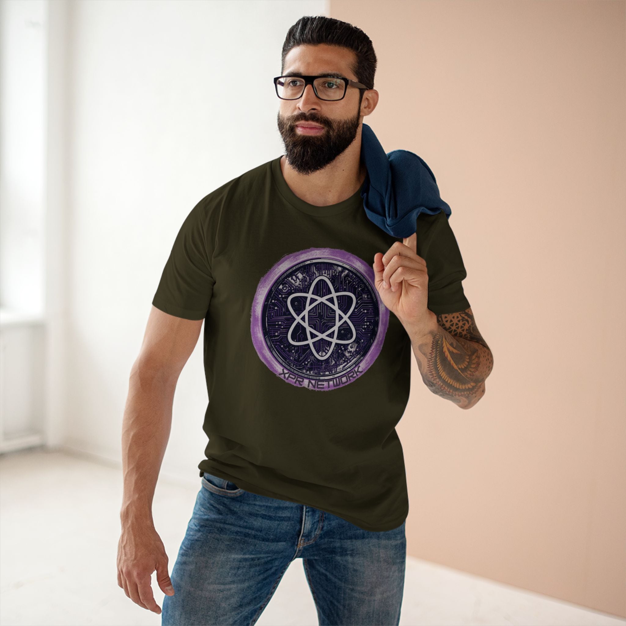 XPR NETWORK - Pure Simple Infrastructure(Adult Staple Tee)