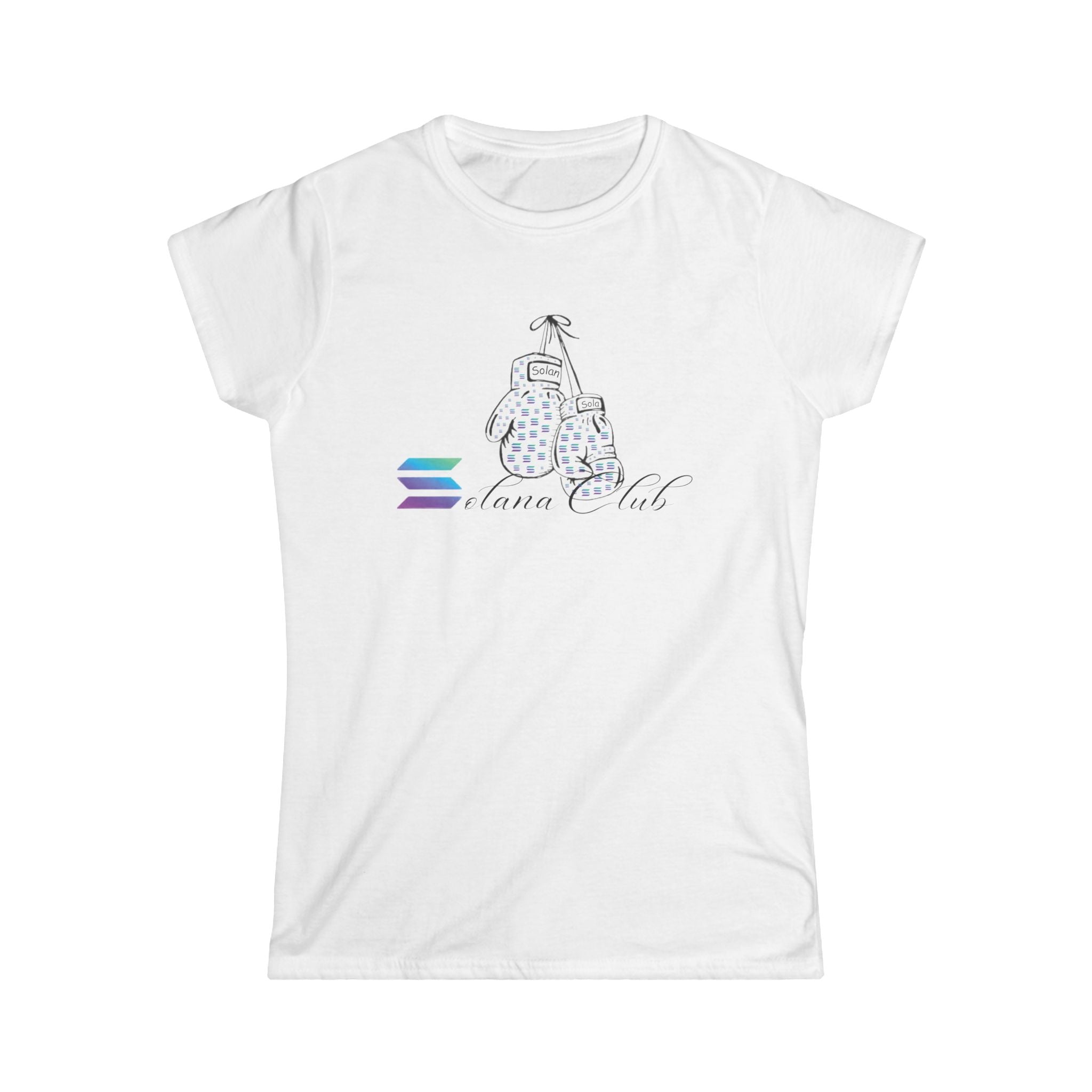 Solana fights back - and so do women with softstyle tee