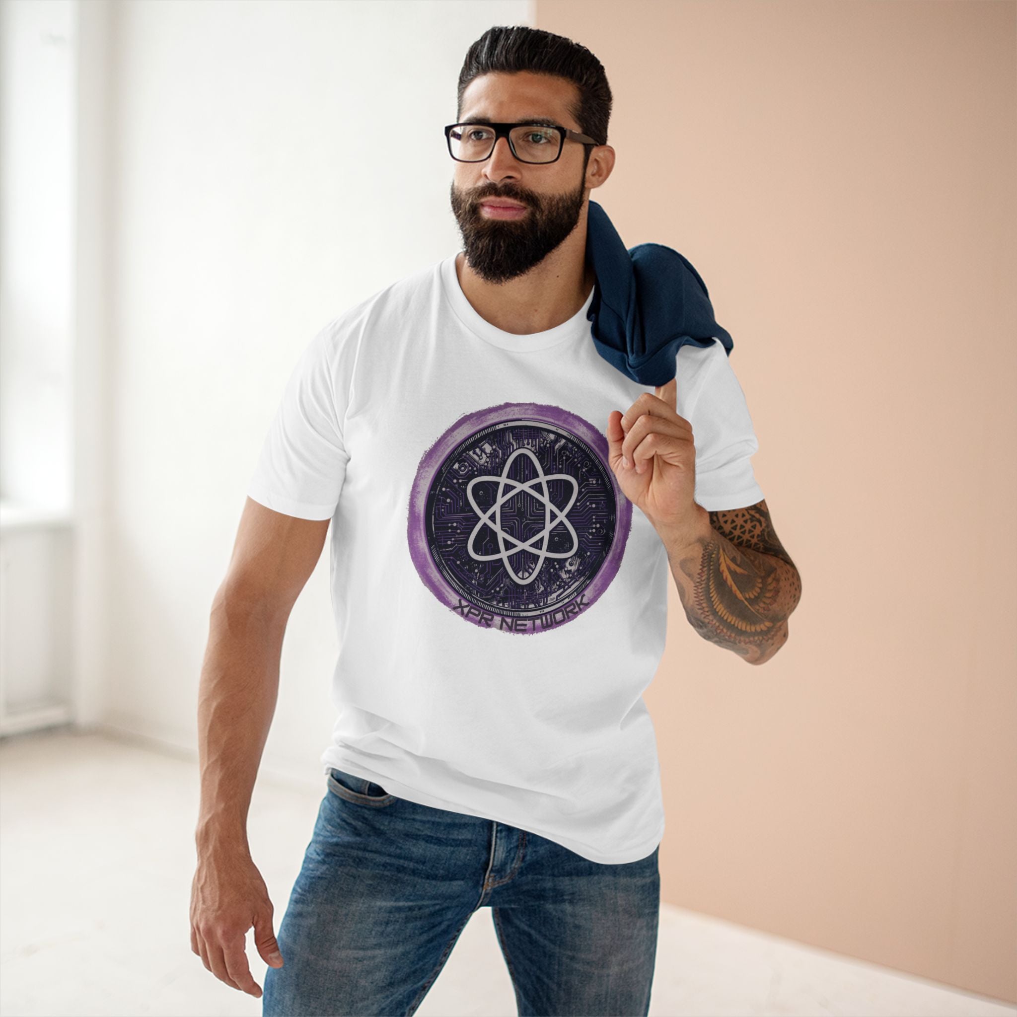 XPR NETWORK - Pure Simple Infrastructure(Adult Staple Tee)