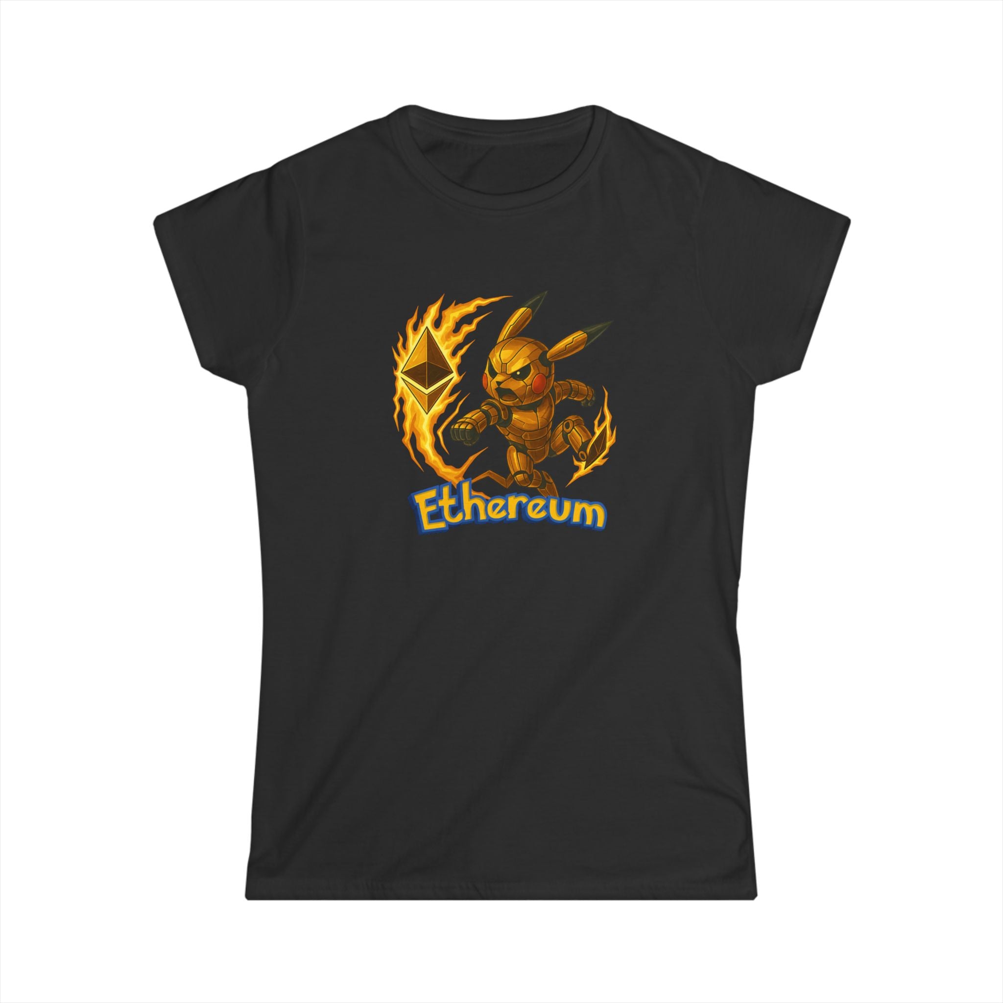 Pika Energy | Charged by Ethereum (Softstyle Tee)