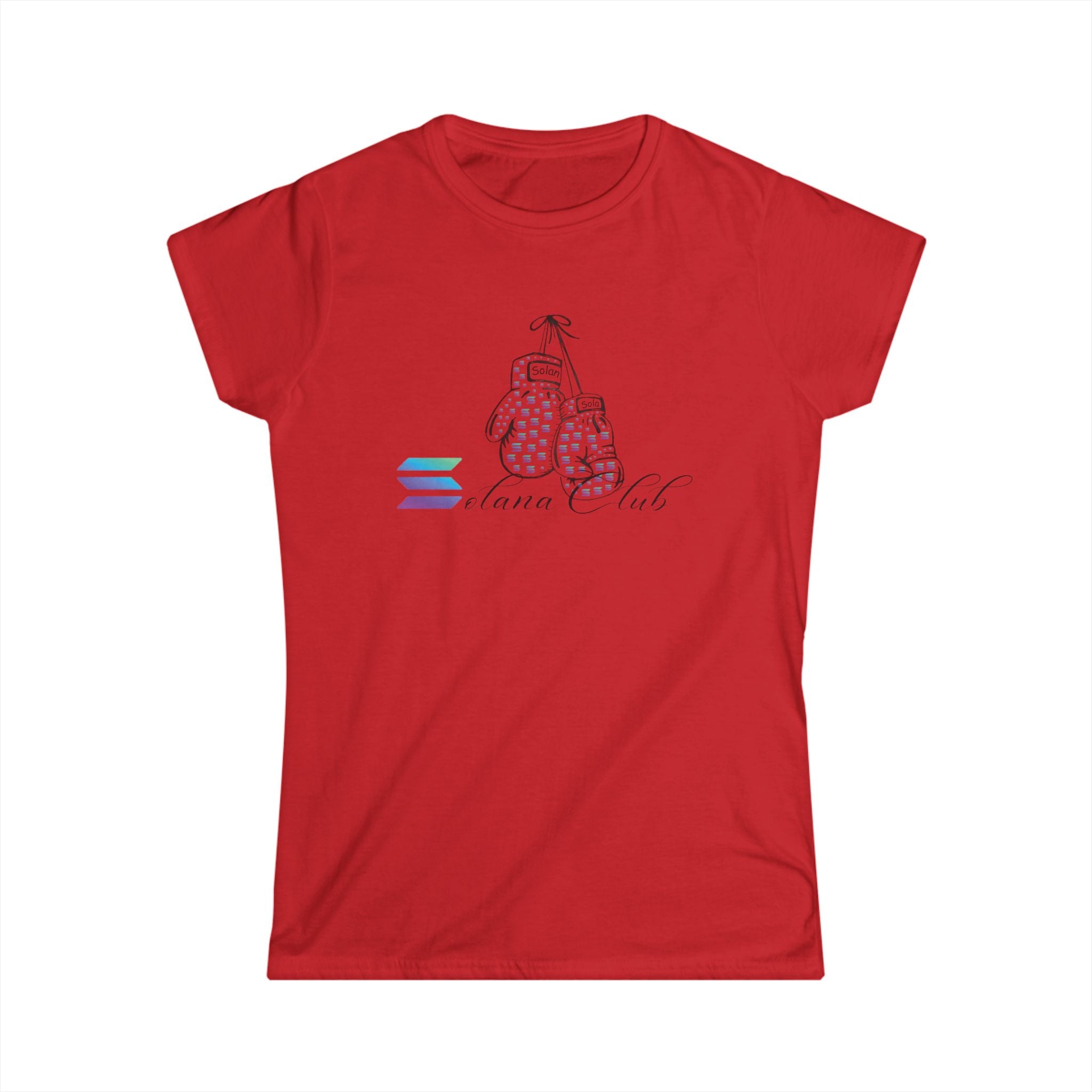 Solana fights back - and so do women with softstyle tee