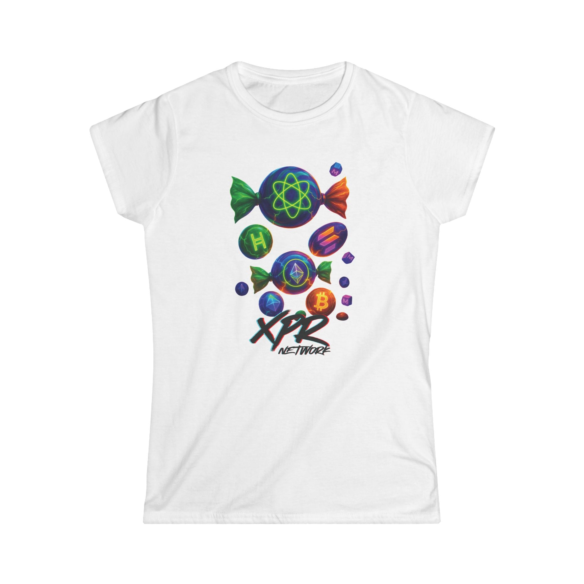 Sugar Rush Profits | XPR Network Candy for Women (Softstyle Tee)