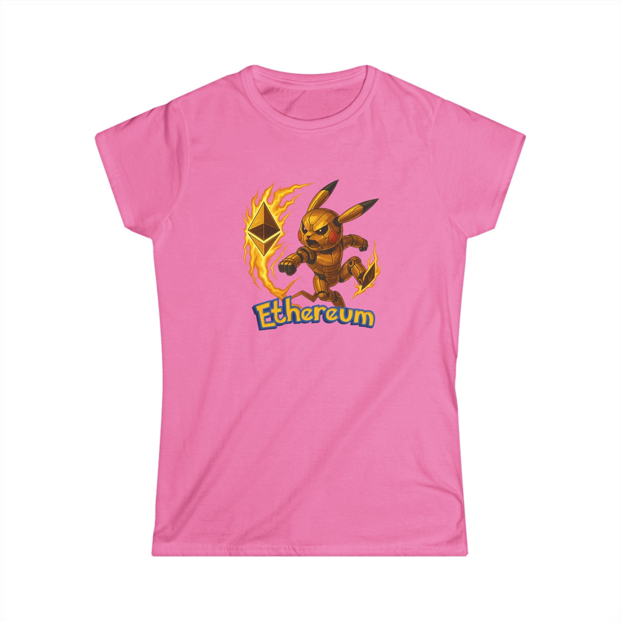 Pika Energy | Charged by Ethereum (Softstyle Tee)