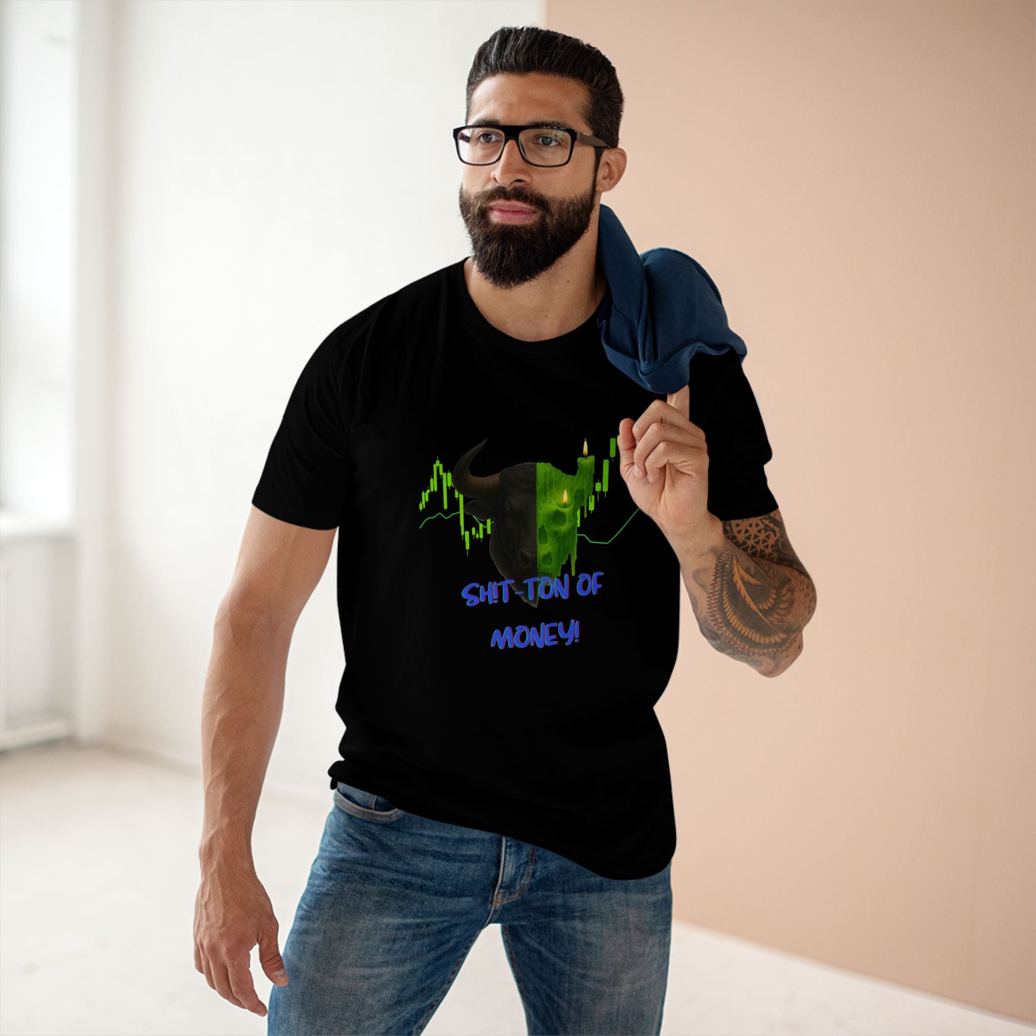 When Bulls Run, Printers Burn - Mens Crypto Trader Tee