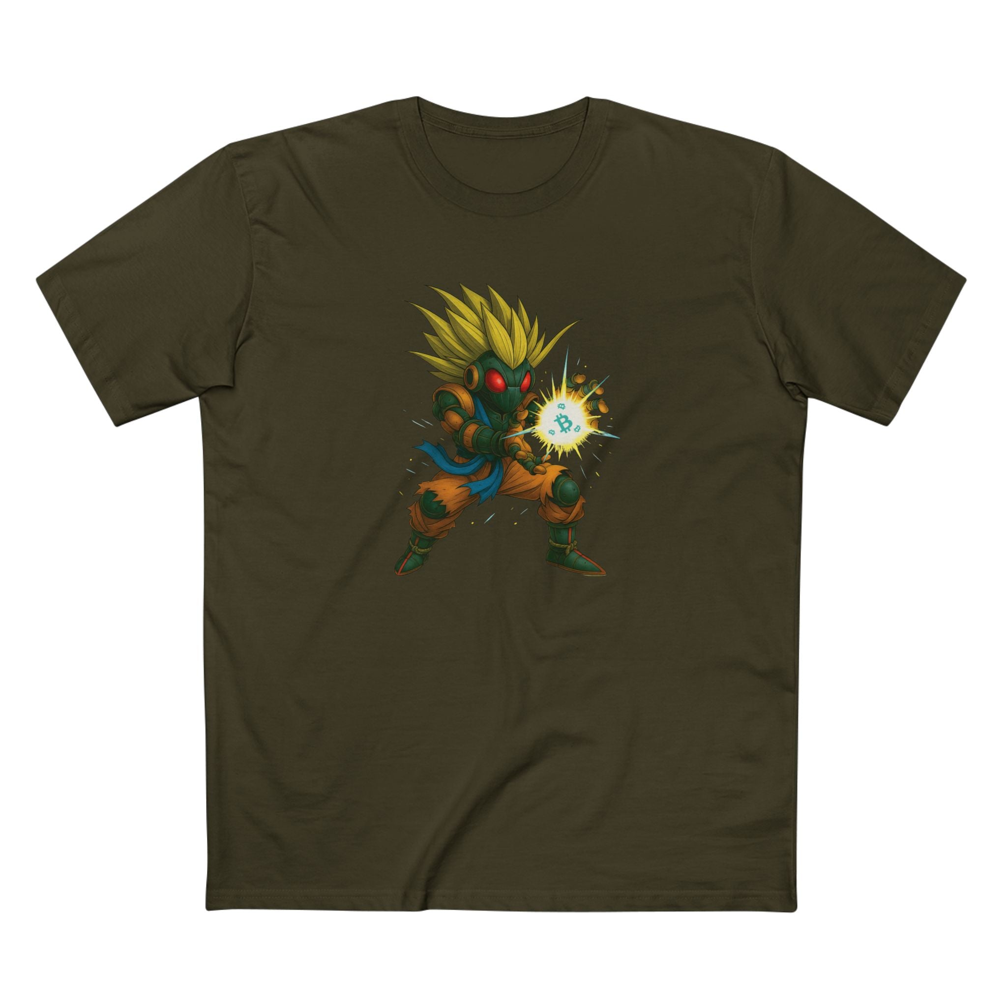 Power Level: Bitcoin | Cricket Goku Dominates the Market (Staple Tee)