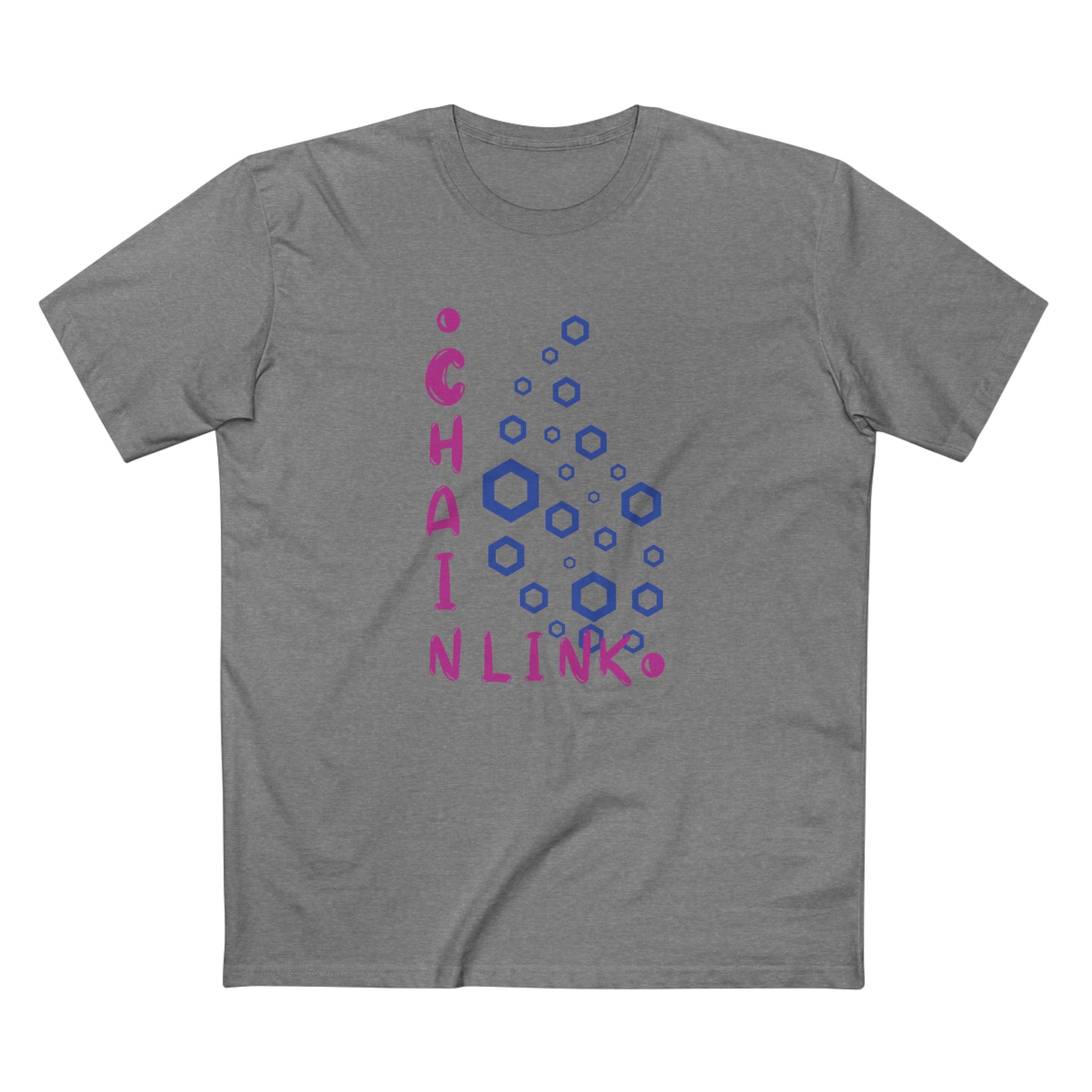 LINK- where data meets blockchain. Wear your belief in smart contracts and decentralized truth.