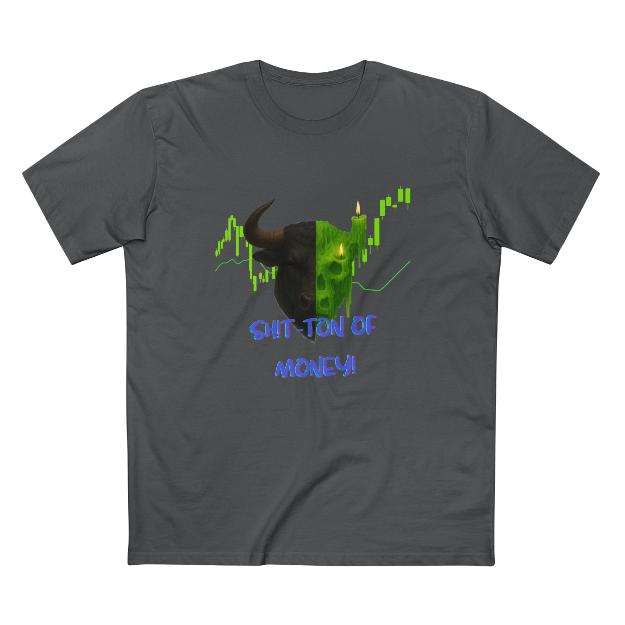 When Bulls Run, Printers Burn - Mens Crypto Trader Tee