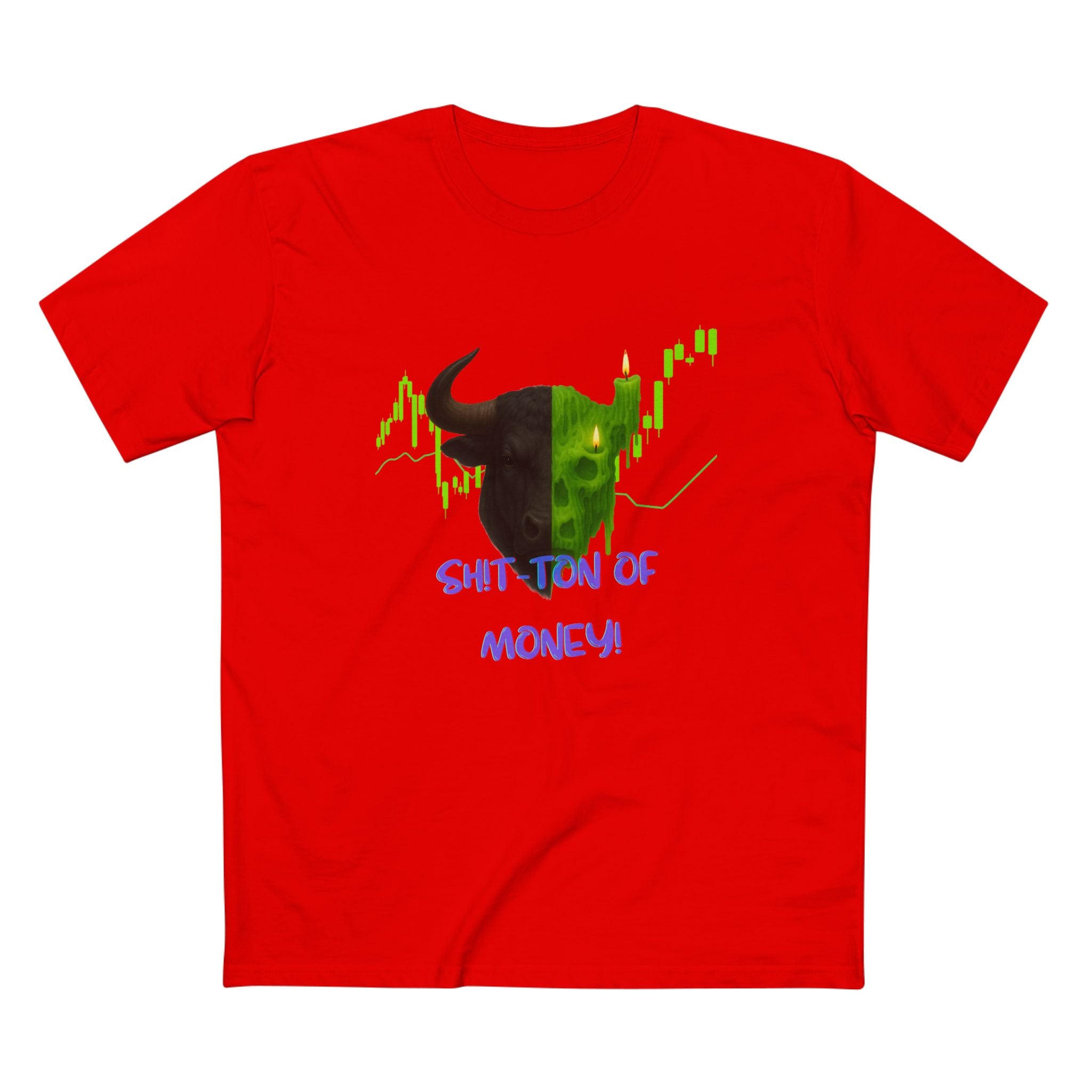 When Bulls Run, Printers Burn - Mens Crypto Trader Tee