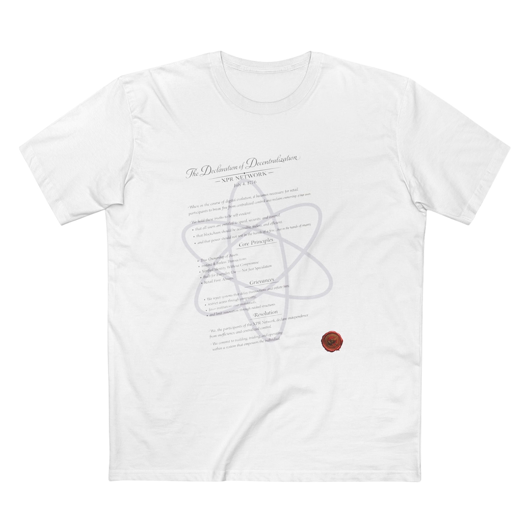 The 1776 XPR Declaration Tee