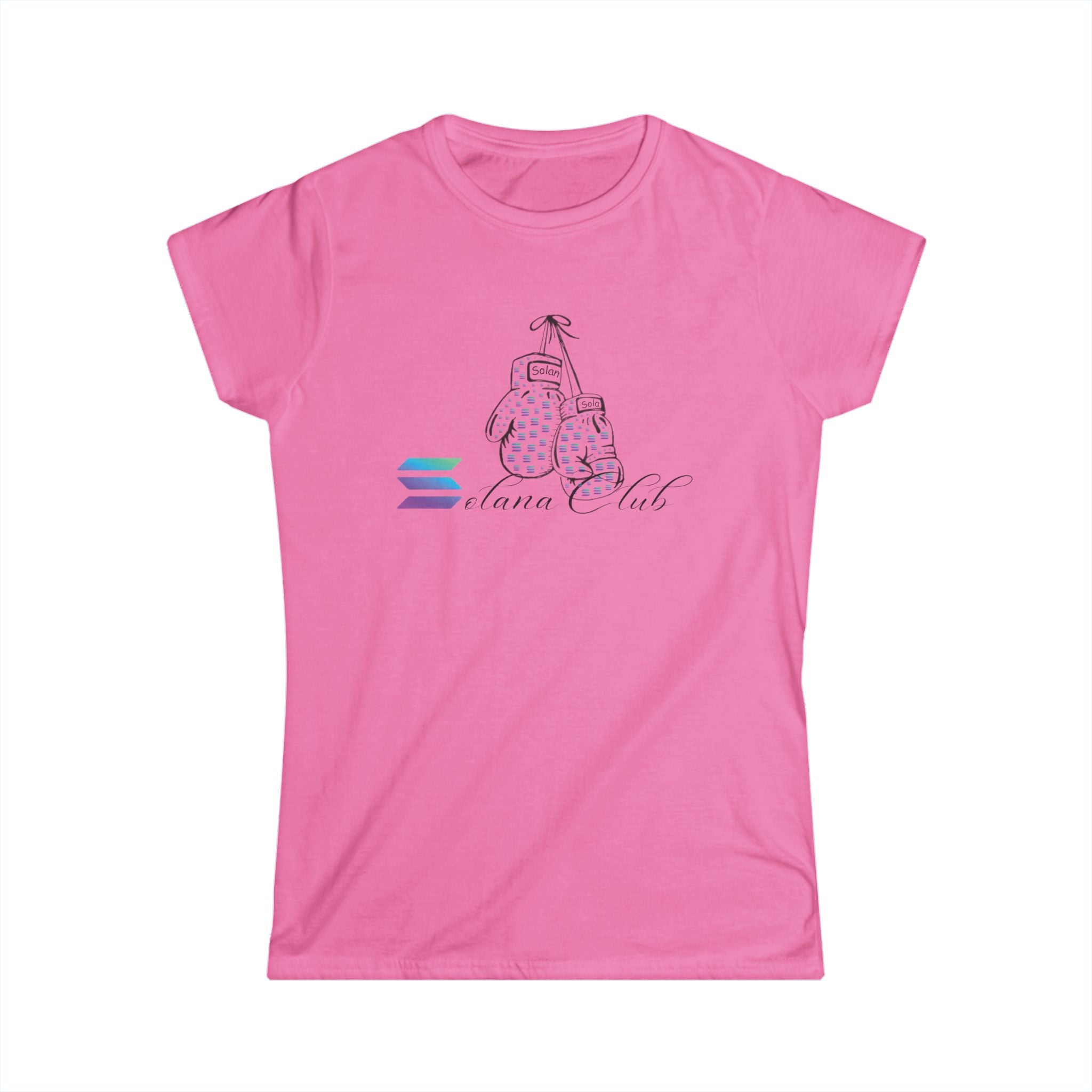 Solana fights back - and so do women with softstyle tee