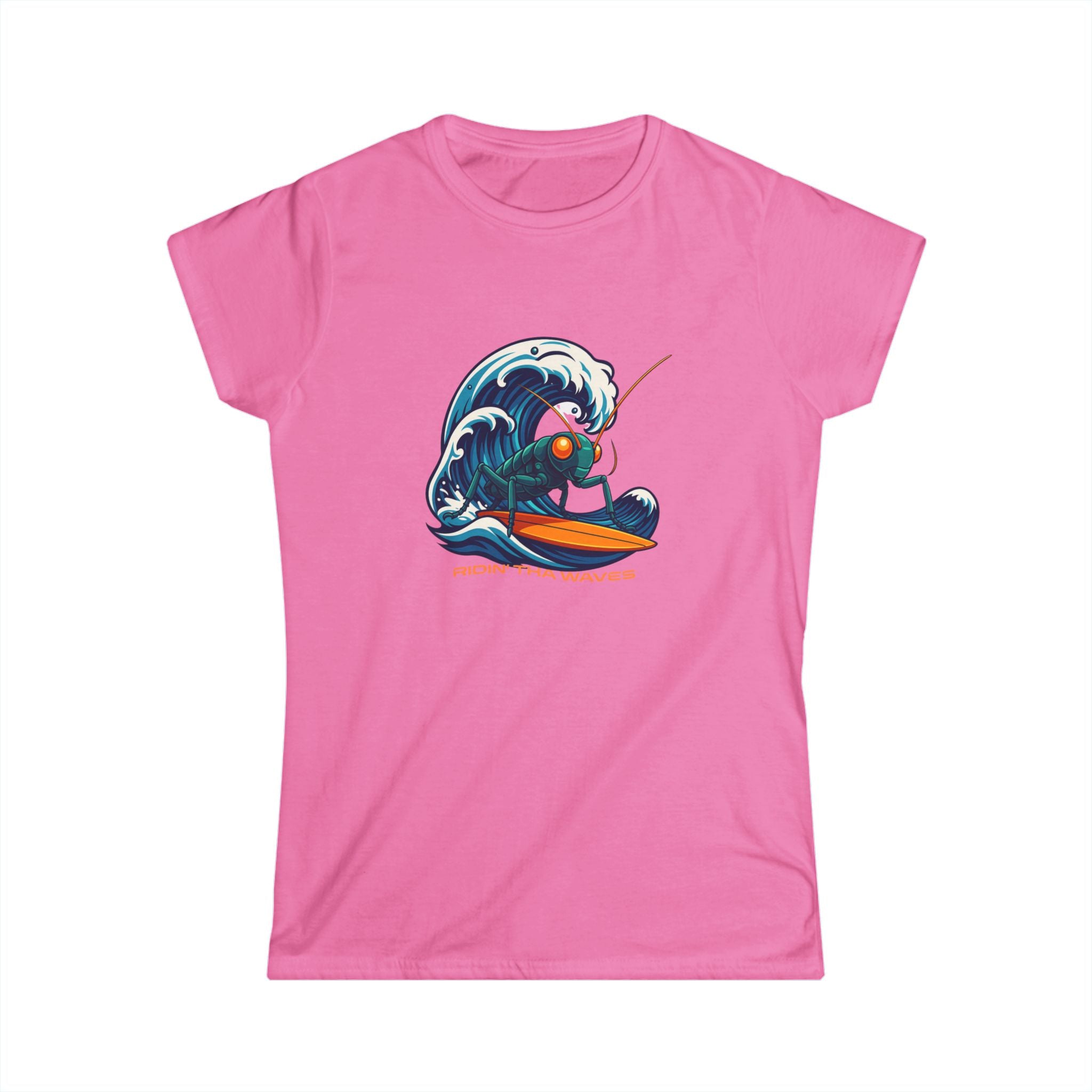 She Rides Tha Waves in Every Market (Hee Sleeve Tee)
