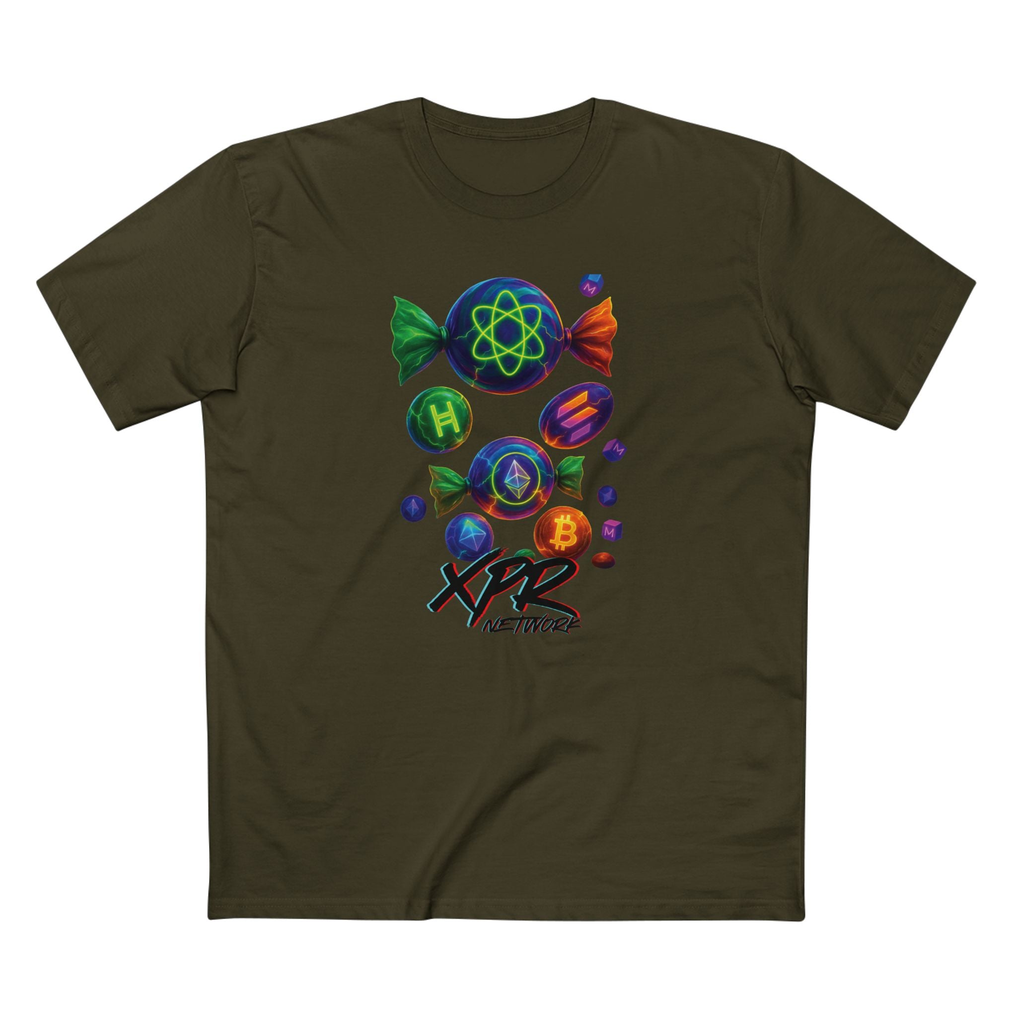 Sweet Gains, No Sugar Added - XPR Network Candy (Staple Tee)