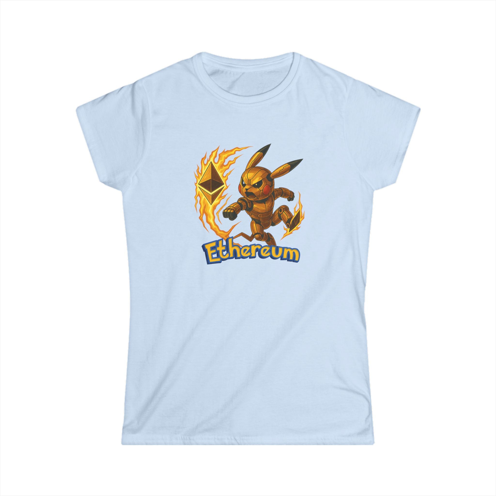 Pika Energy | Charged by Ethereum (Softstyle Tee)