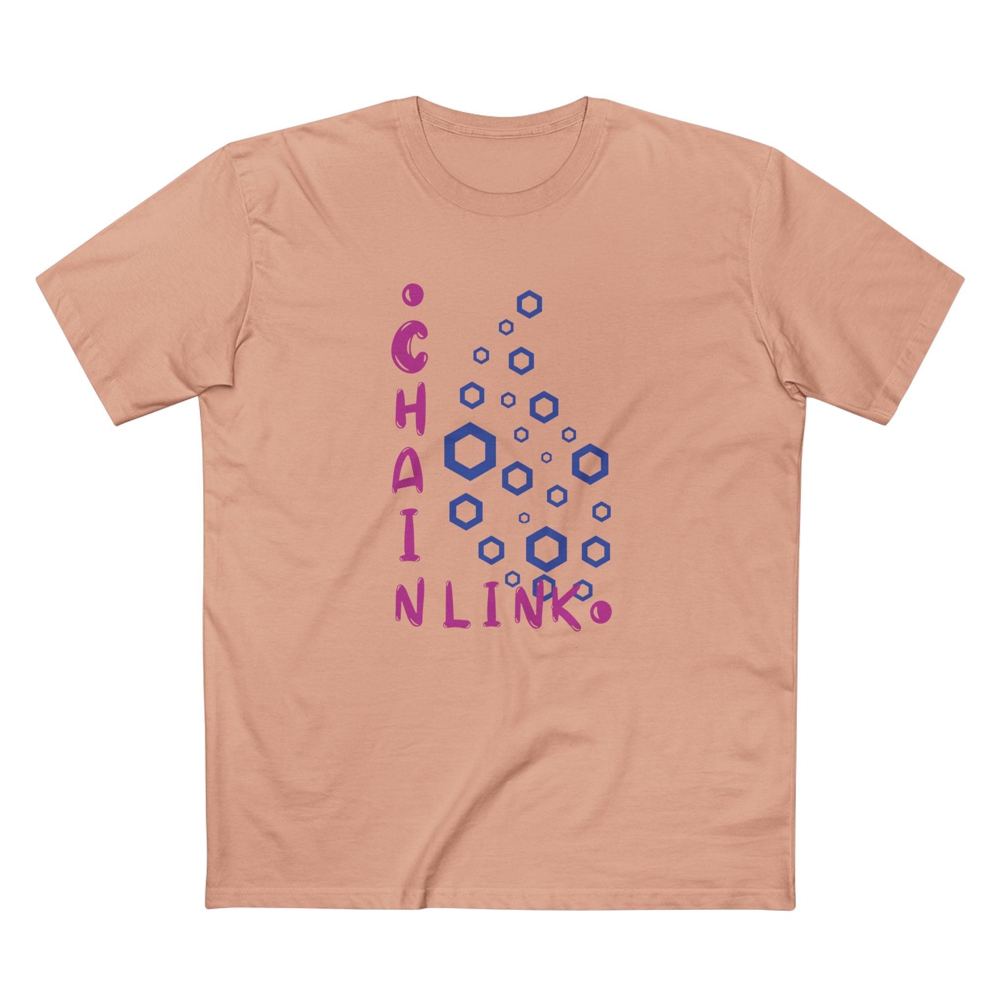 LINK- where data meets blockchain. Wear your belief in smart contracts and decentralized truth.