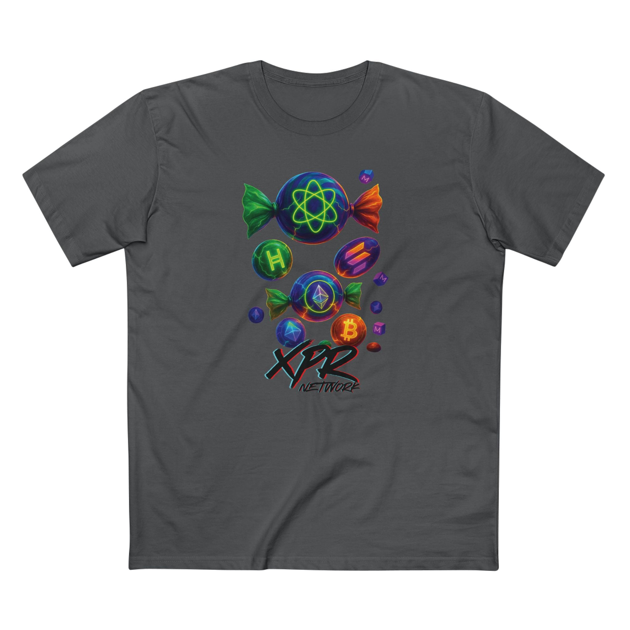Sweet Gains, No Sugar Added - XPR Network Candy (Staple Tee)
