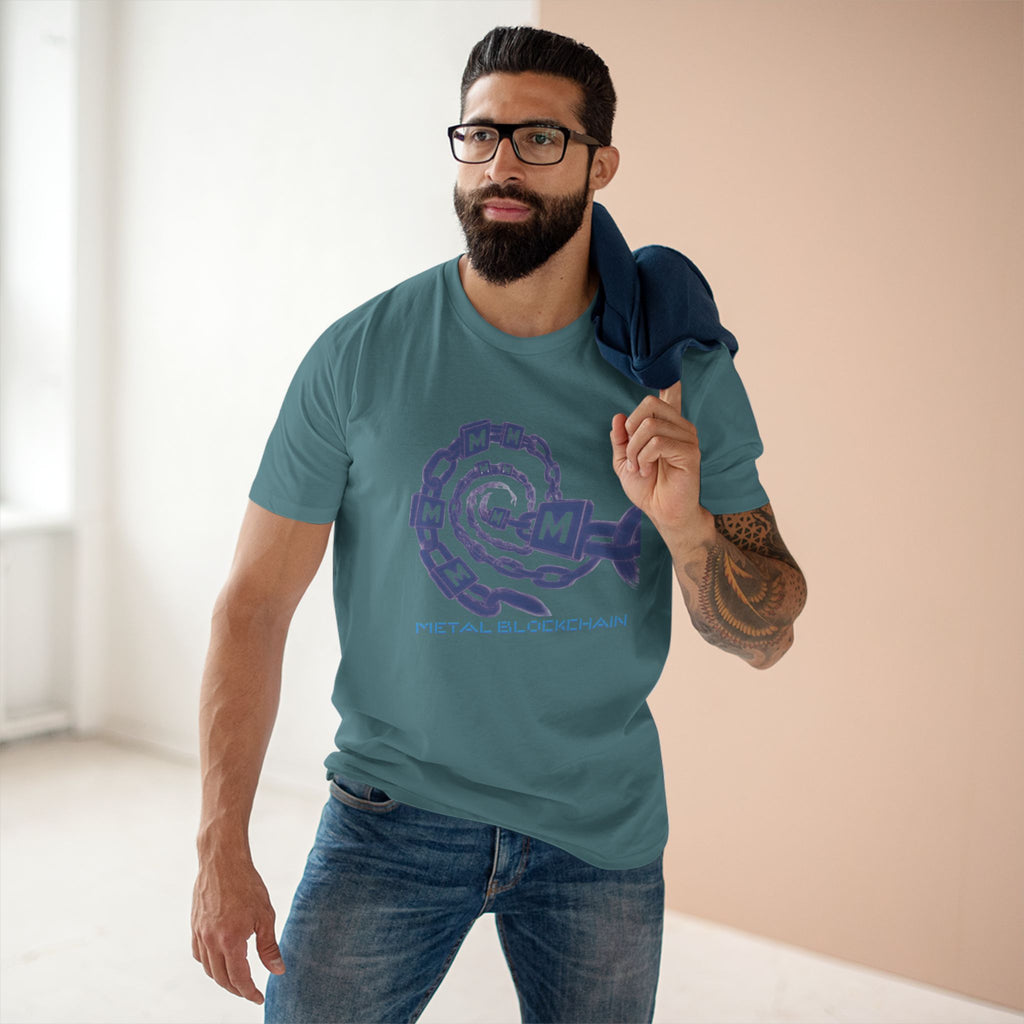 Bridging Banks and Blockchains - Metal Moves the Money (Staple Tee)