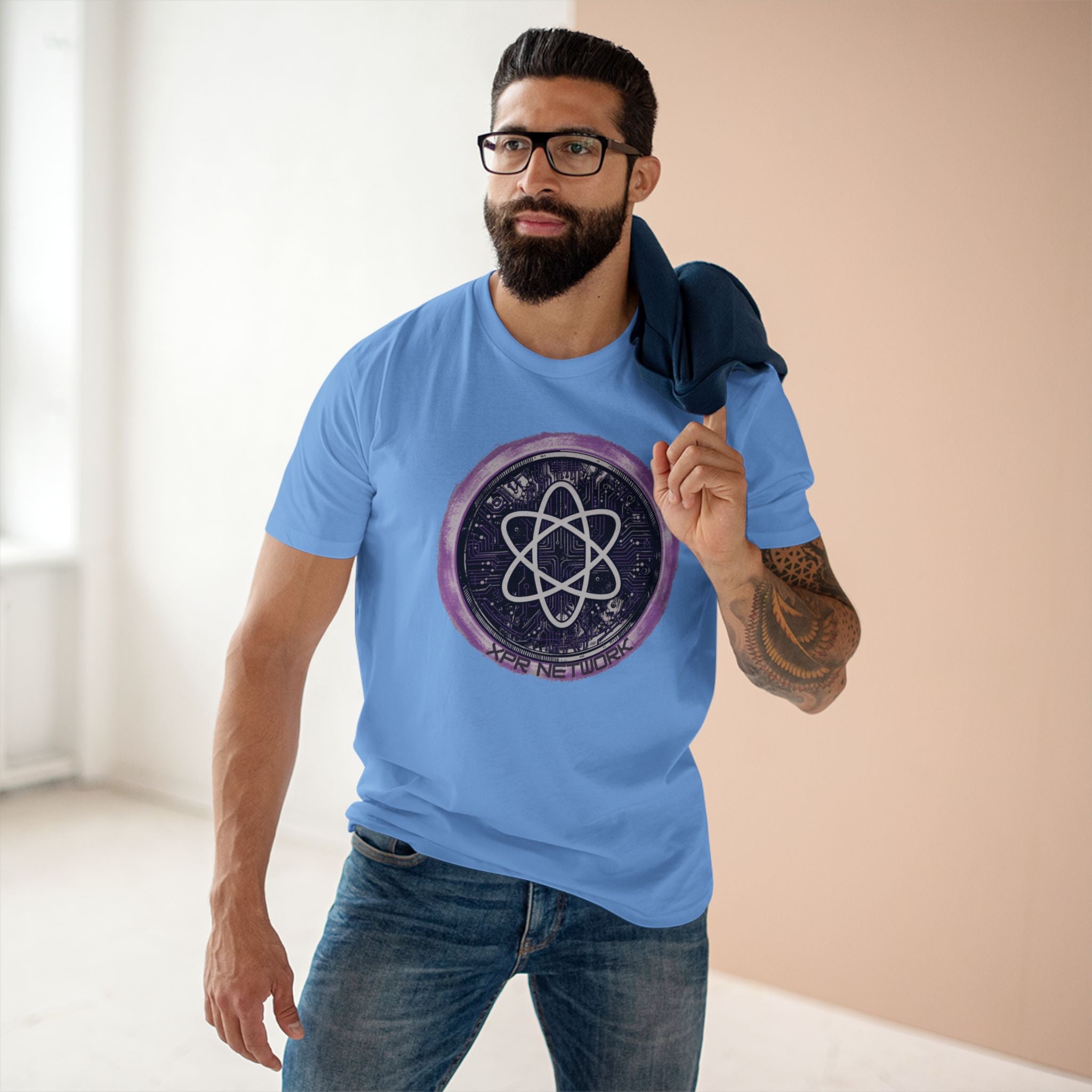 XPR NETWORK - Pure Simple Infrastructure(Adult Staple Tee)