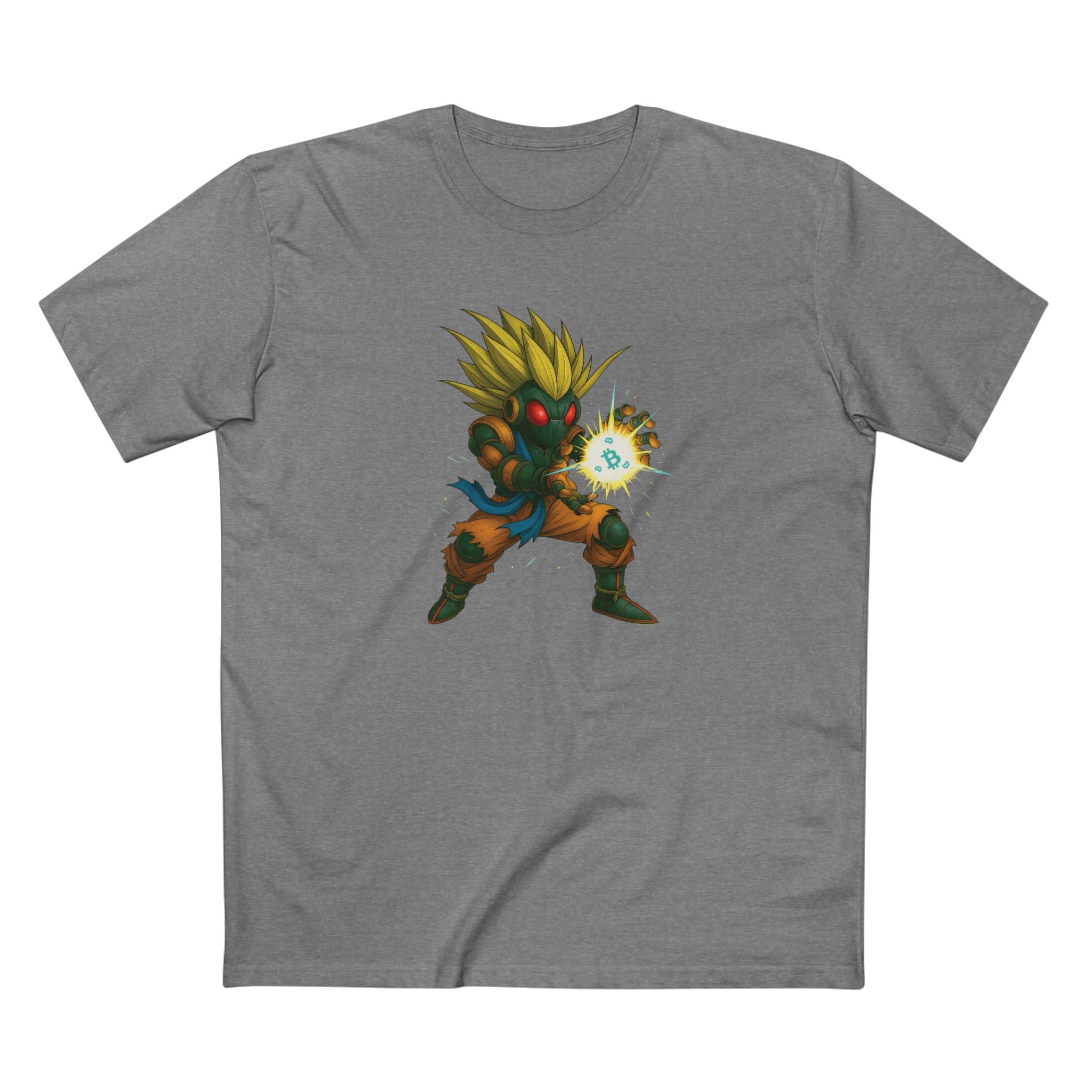 Power Level: Bitcoin | Cricket Goku Dominates the Market (Staple Tee)