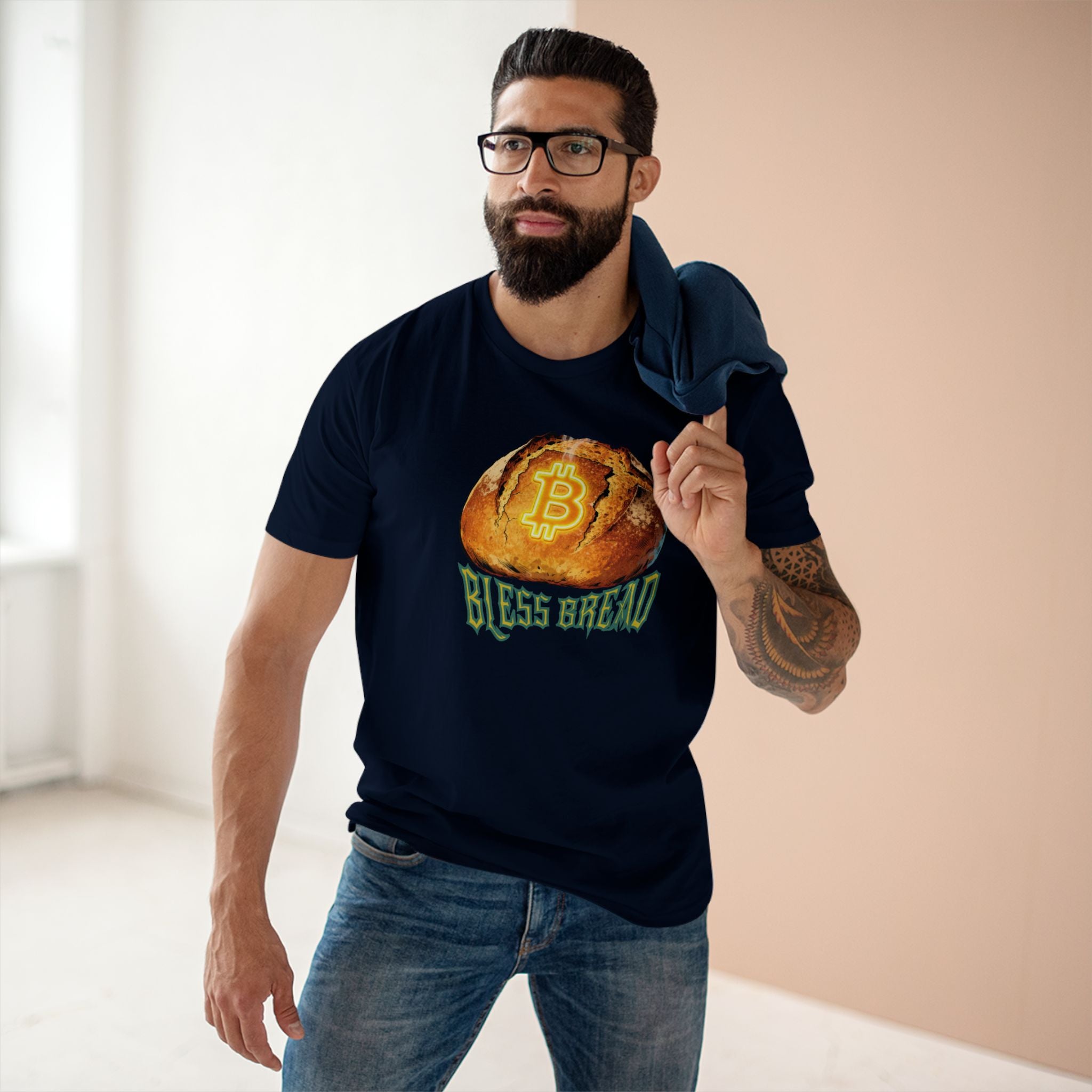 Sourdough Bread Is High - Bitcoin Is Higher (Adult Staple Tee)
