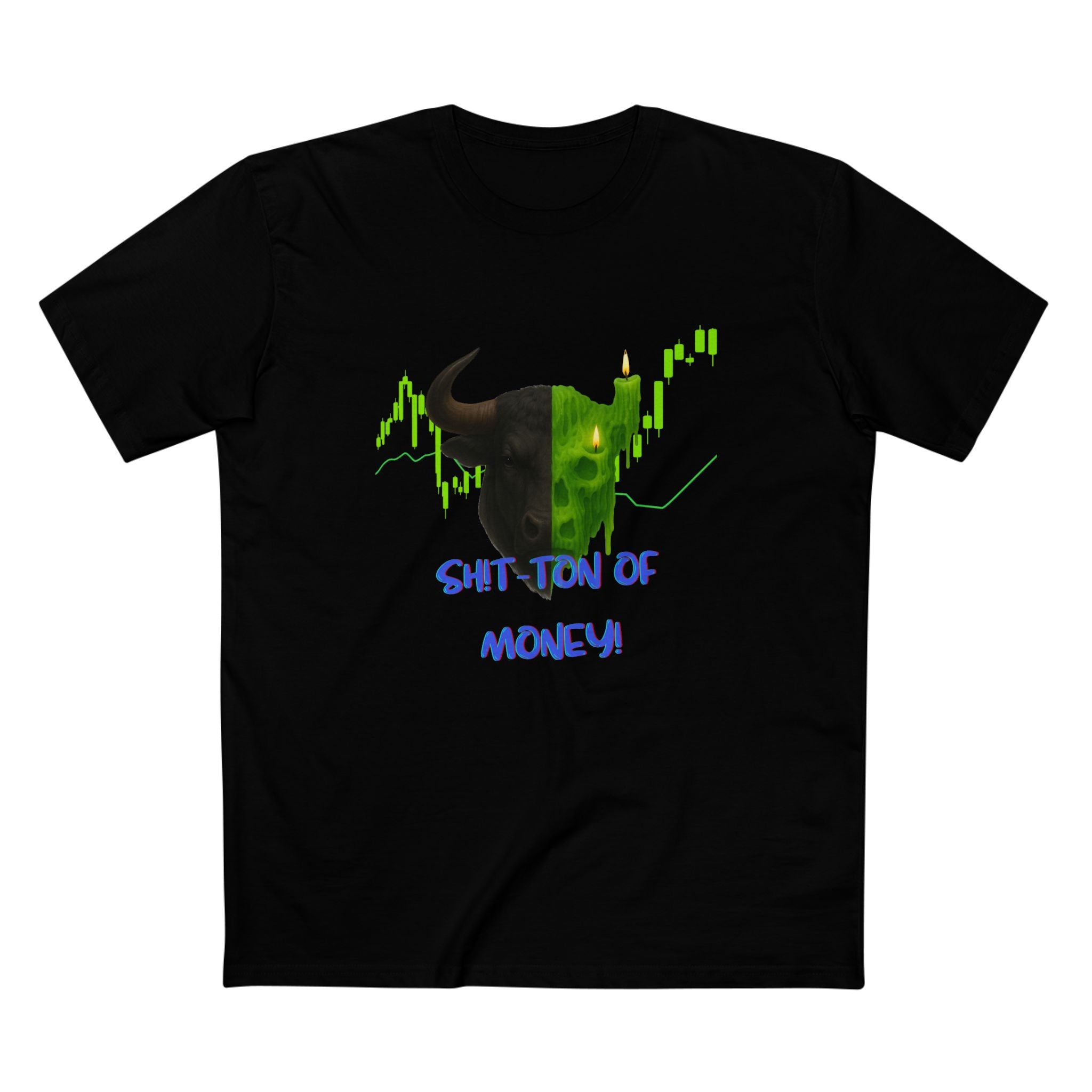 When Bulls Run, Printers Burn - Mens Crypto Trader Tee