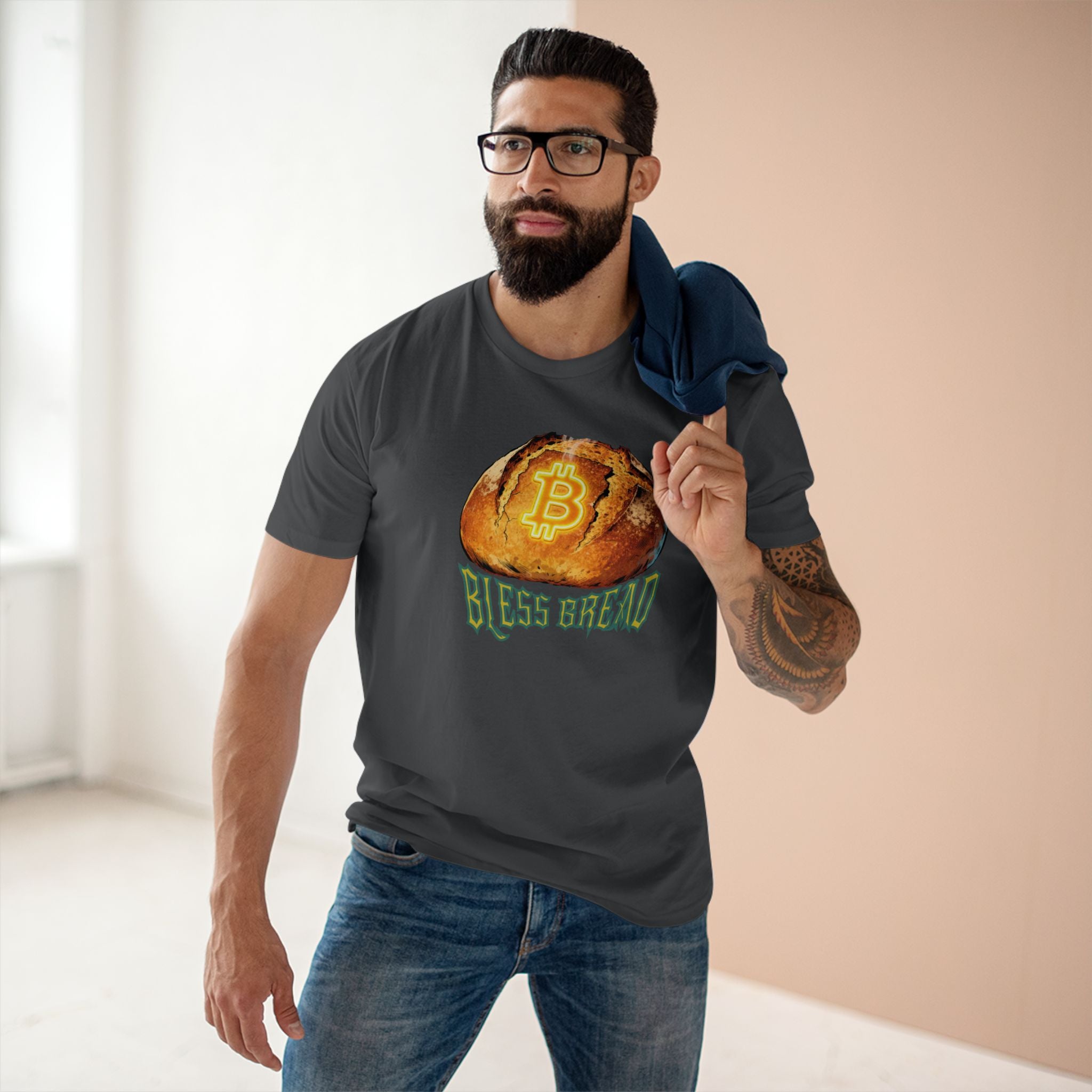 Sourdough Bread Is High - Bitcoin Is Higher (Adult Staple Tee)