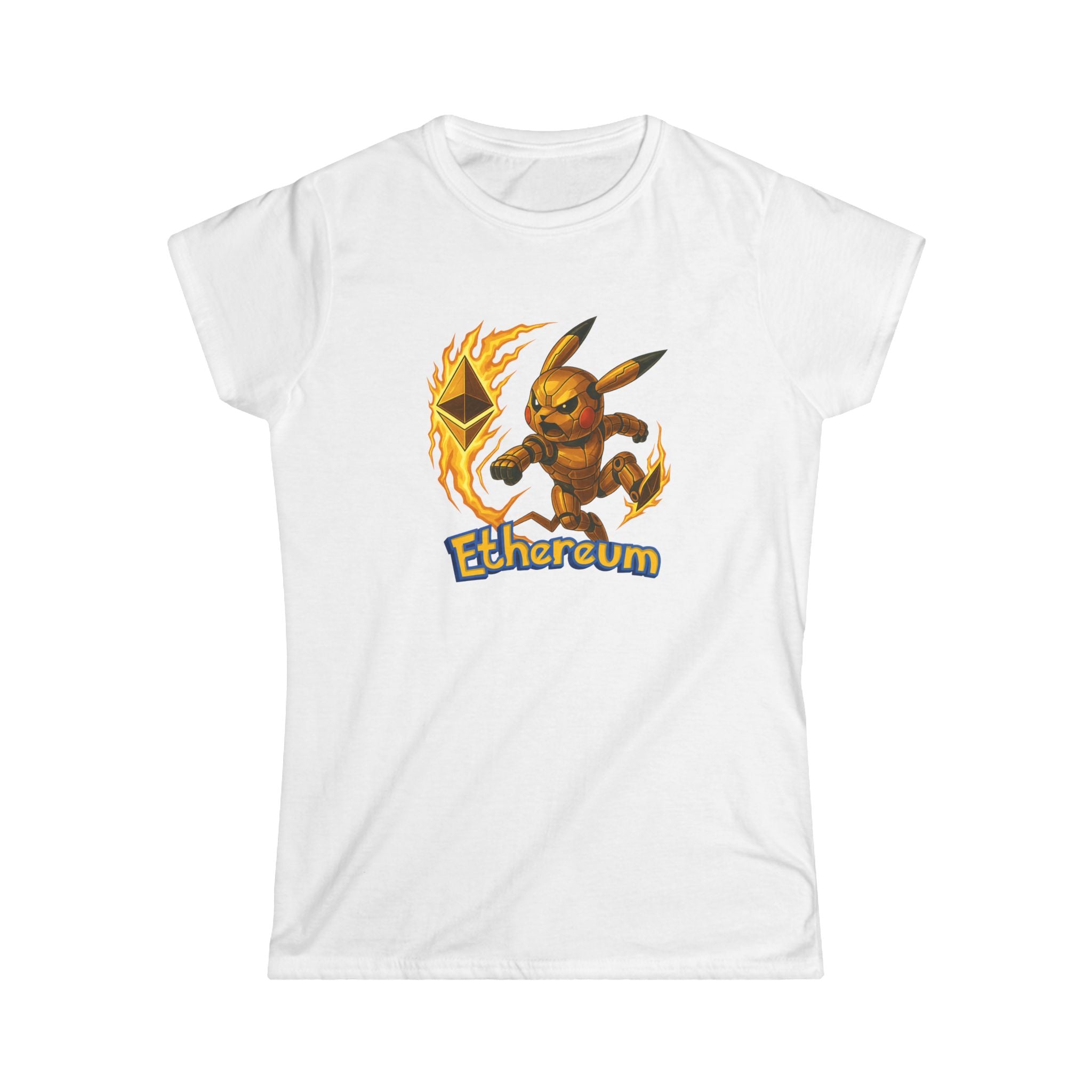 Pika Energy | Charged by Ethereum (Softstyle Tee)