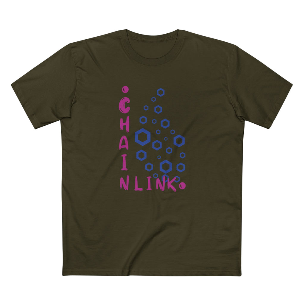 LINK- where data meets blockchain. Wear your belief in smart contracts and decentralized truth.