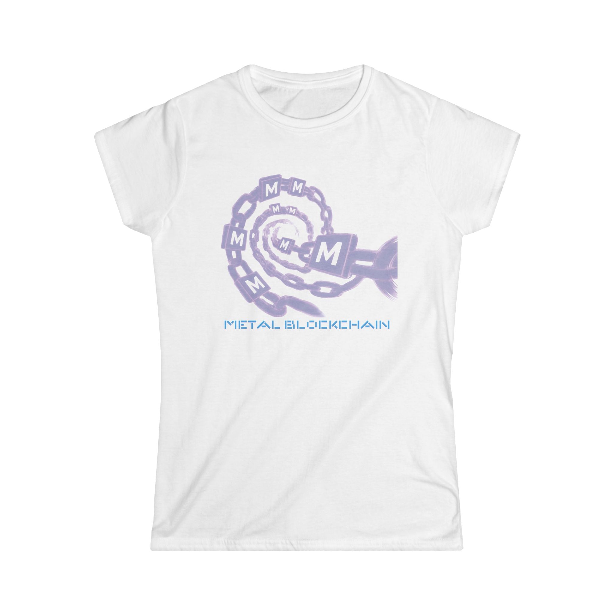 METALs cross-chain compatibility, interoperability, and comfort-all in one womens softstyle tee.