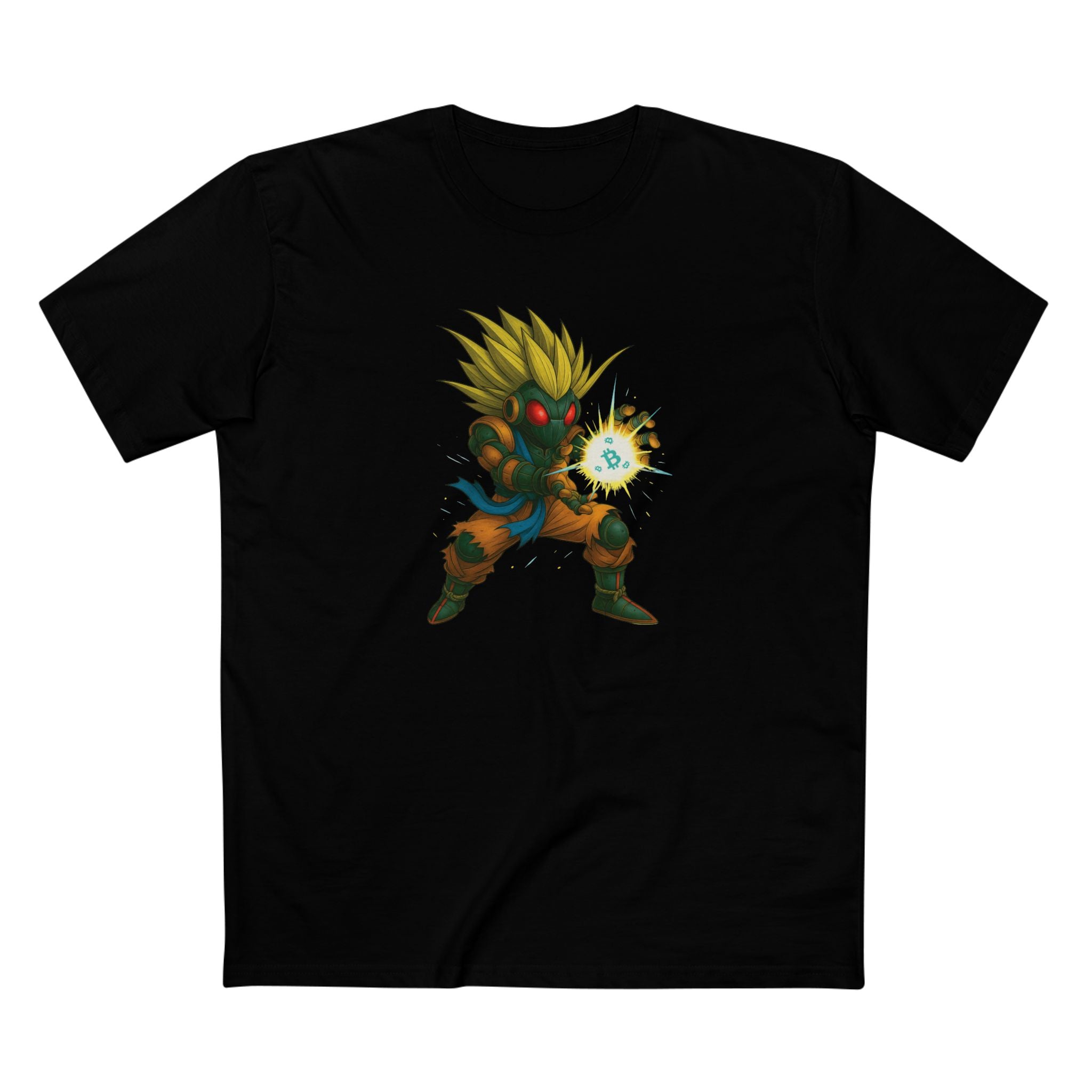 Power Level: Bitcoin | Cricket Goku Dominates the Market (Staple Tee)
