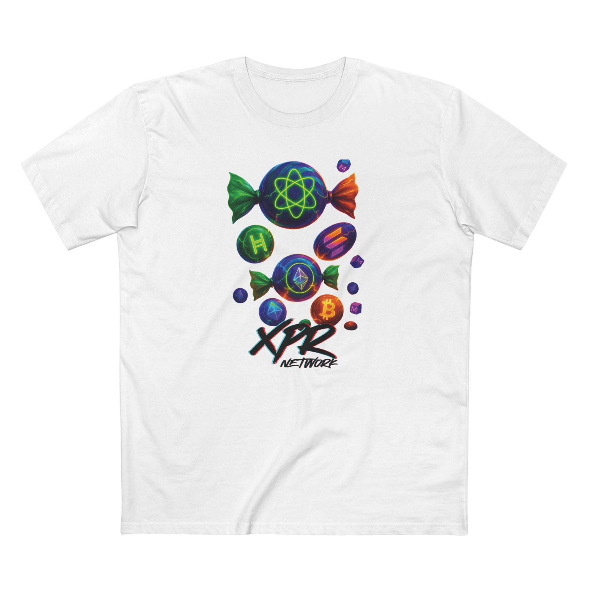 Sweet Gains, No Sugar Added - XPR Network Candy (Staple Tee)