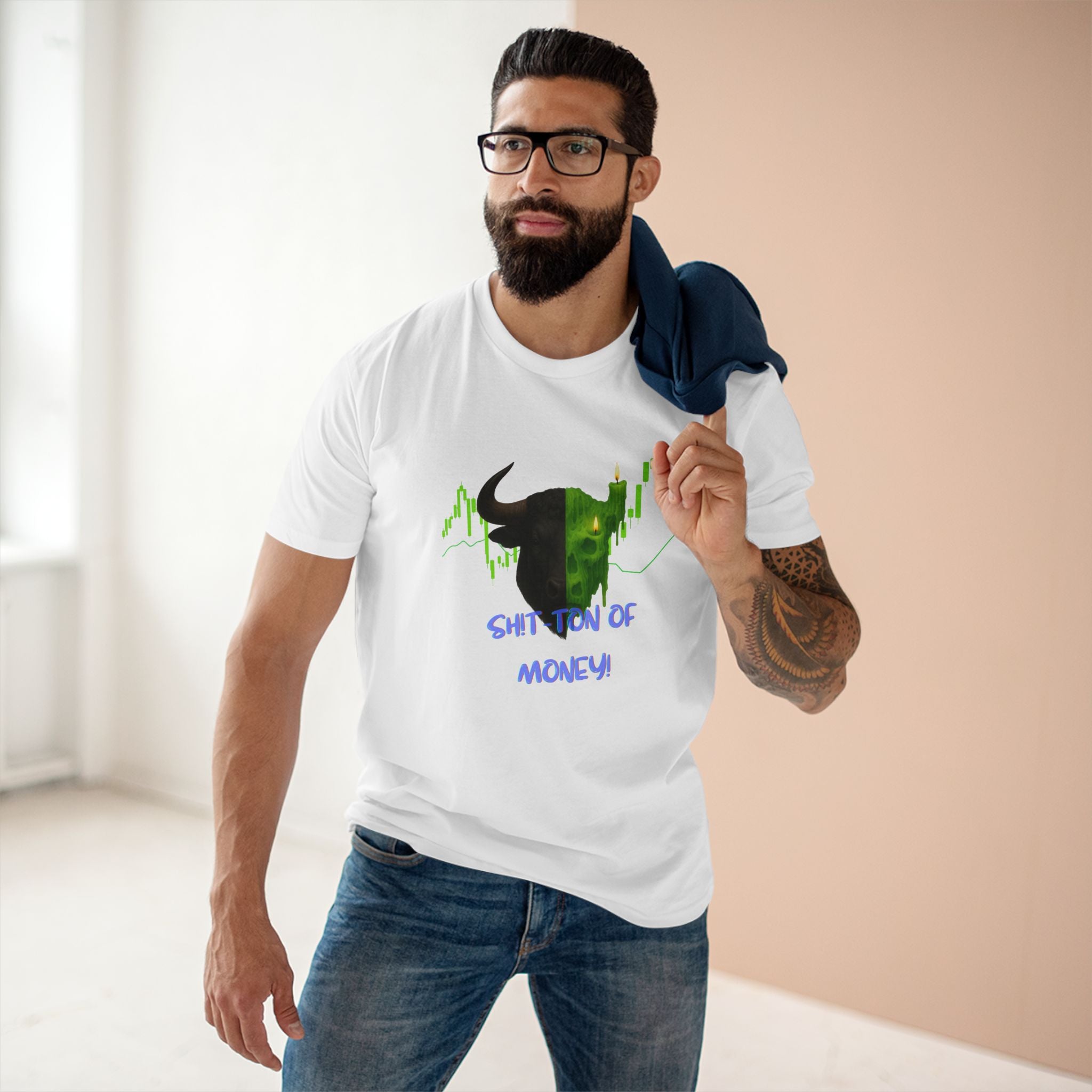 When Bulls Run, Printers Burn - Mens Crypto Trader Tee
