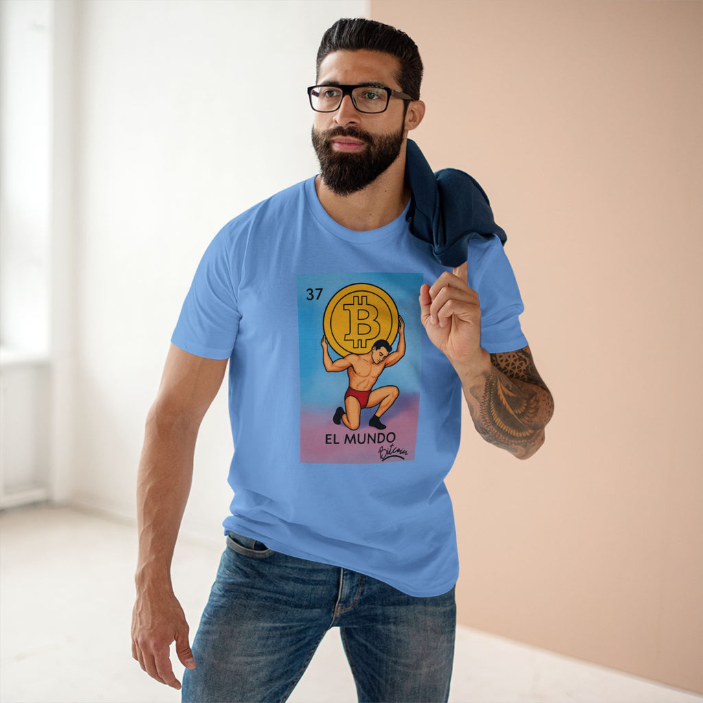 El Mundo - Bitcoin Edition Adult Staple Tee