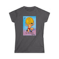 La Mujer del Mundo - Bitcoin Edition Womens Softstyle Tee