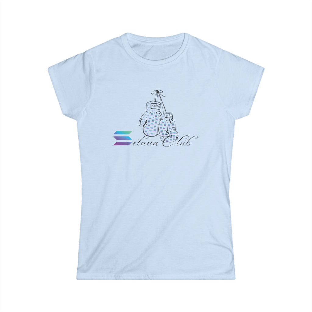 Solana fights back - and so do women with softstyle tee