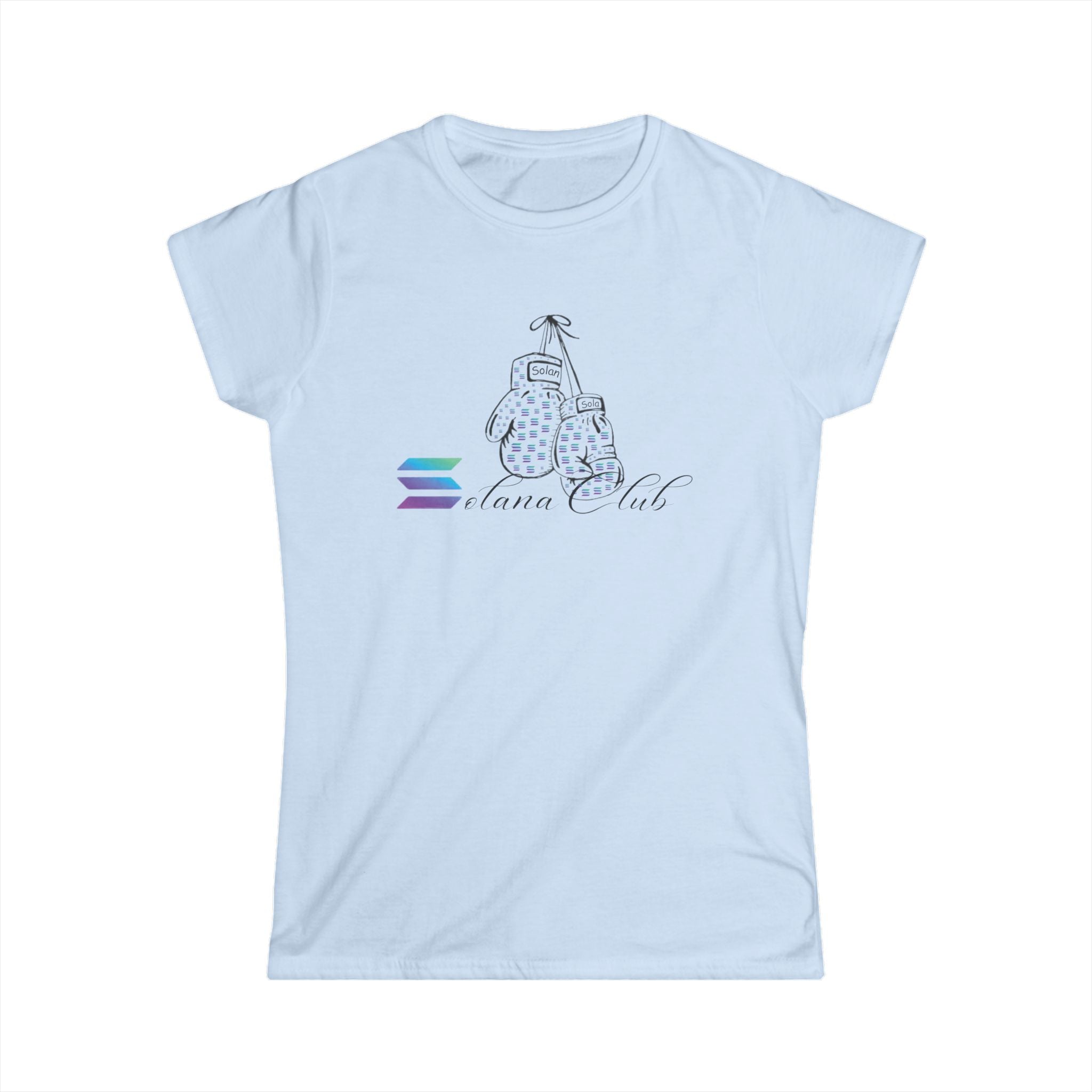 Solana fights back - and so do women with softstyle tee