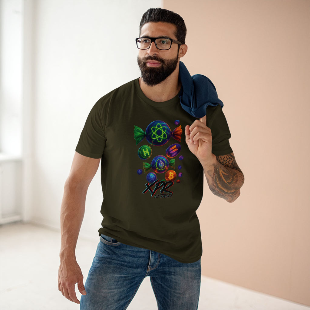 Sweet Gains, No Sugar Added - XPR Network Candy (Staple Tee)