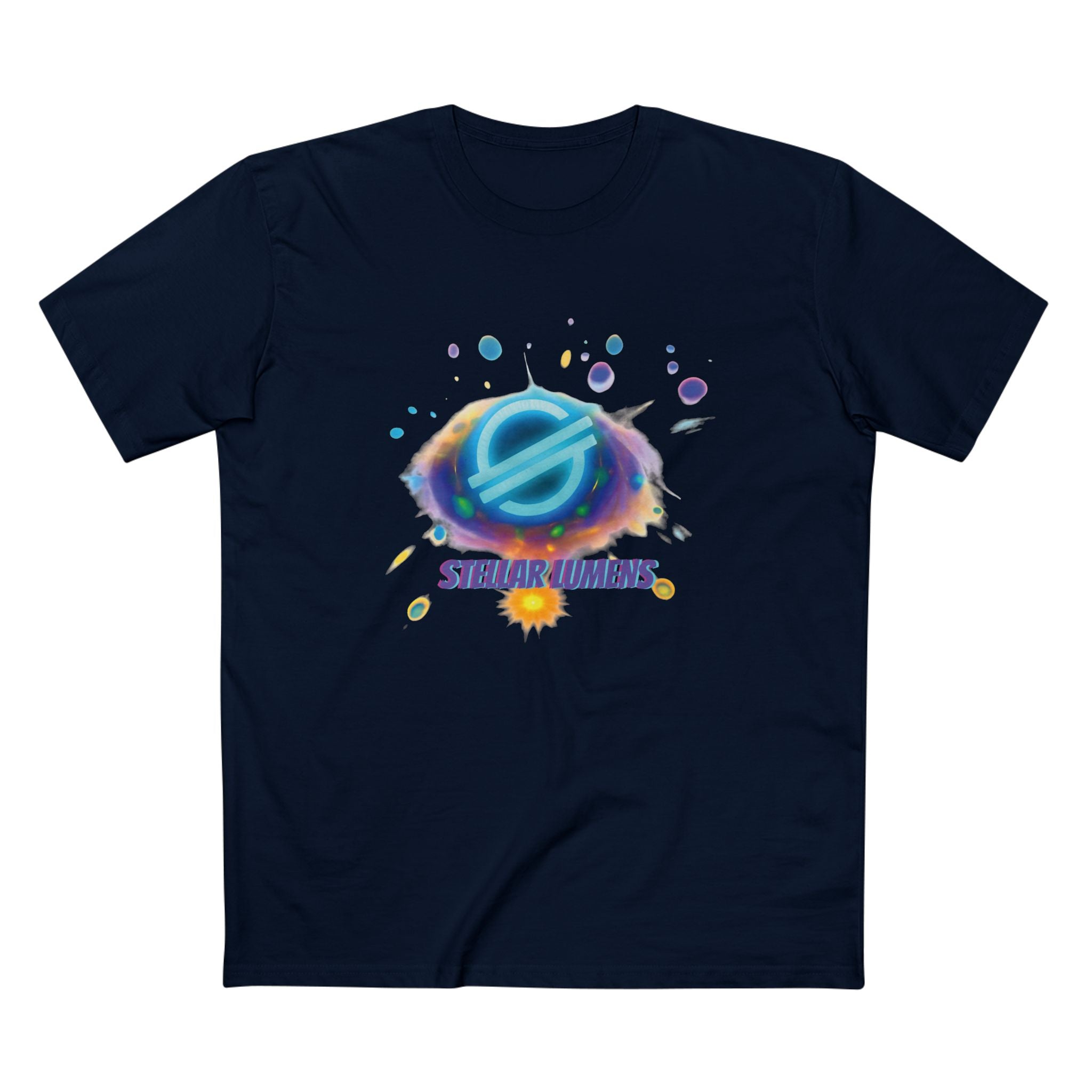 Dont Need a Bank - Stellar Lumens Moves the World (Staple Tee)
