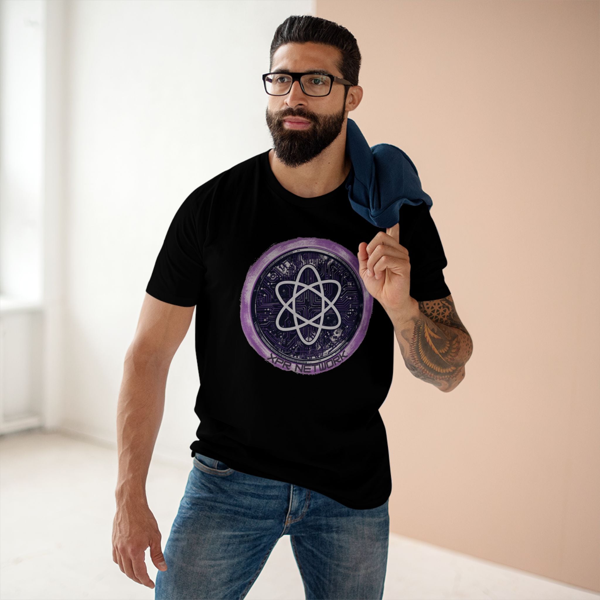 XPR NETWORK - Pure Simple Infrastructure(Adult Staple Tee)
