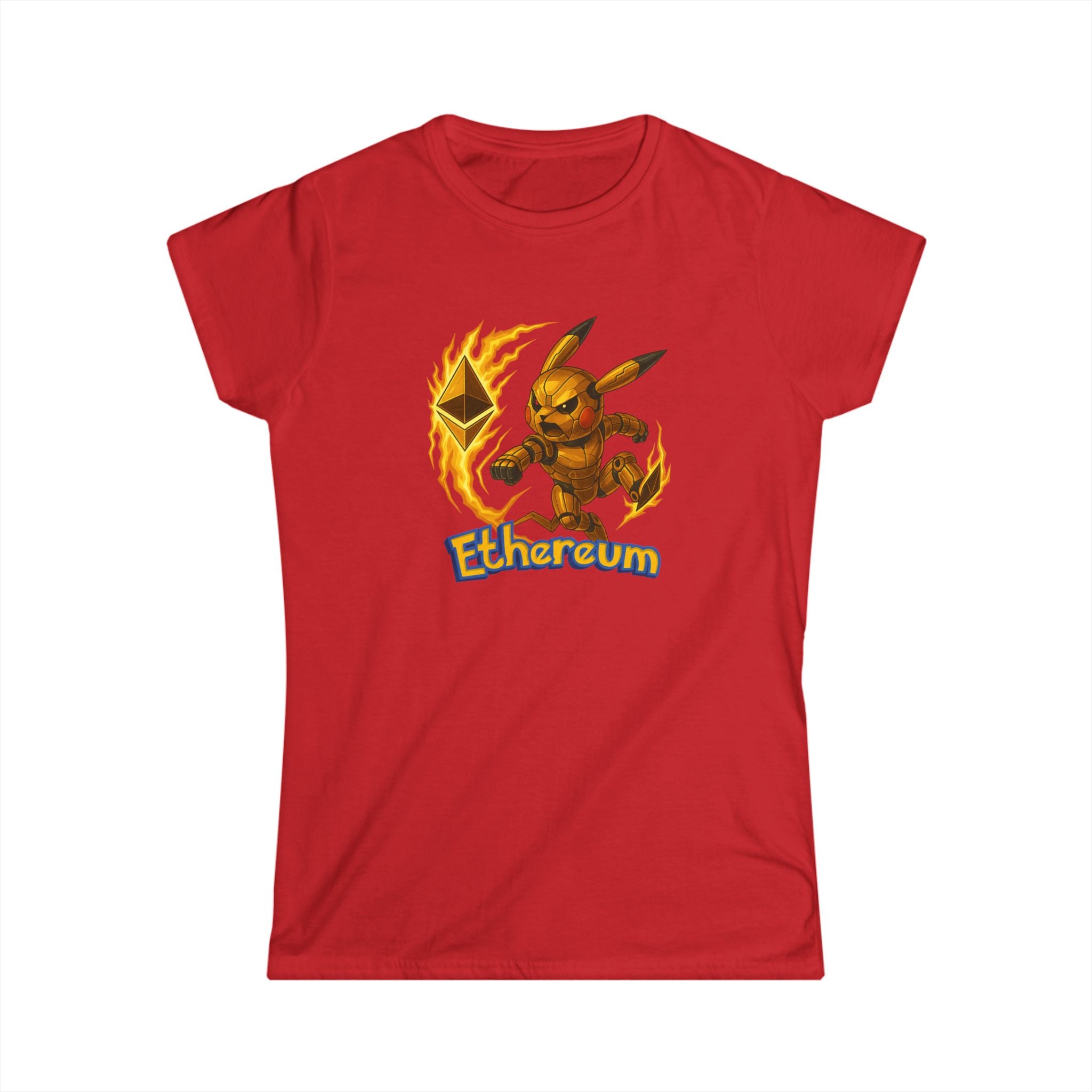 Pika Energy | Charged by Ethereum (Softstyle Tee)